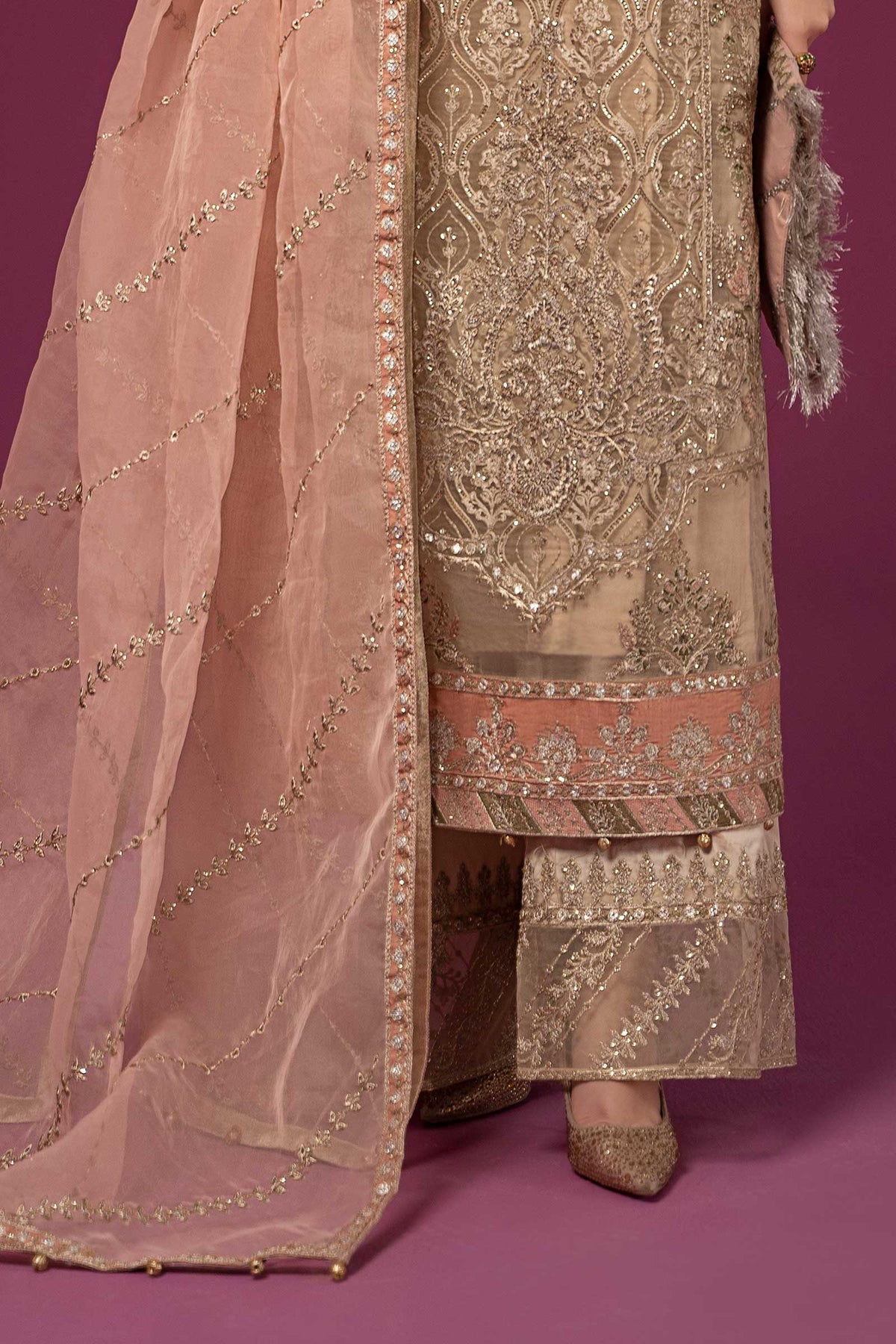Maria B | Formal Wears | SF-EF24-46 - Wedding Dress - Maria Faisal
