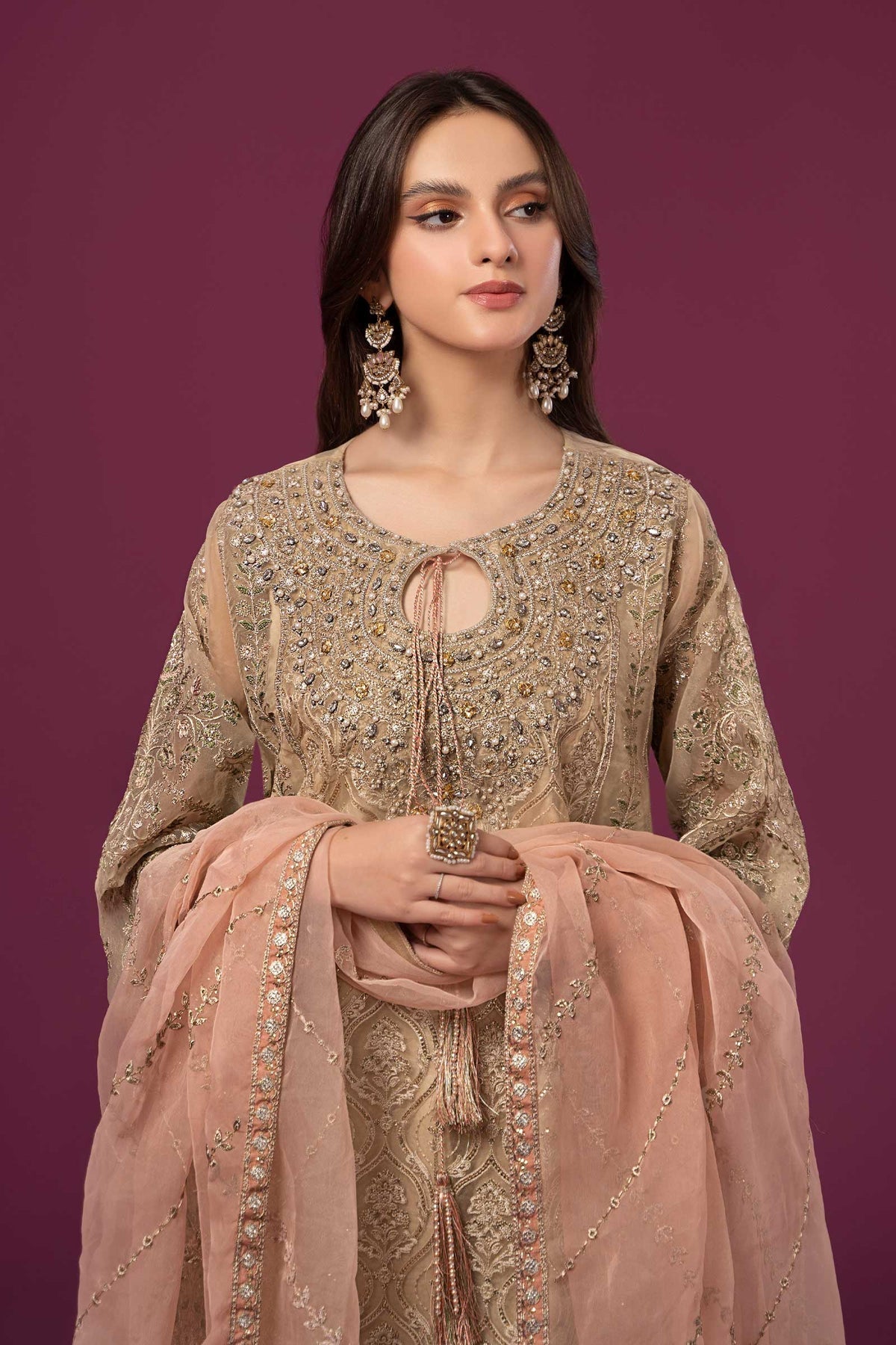 Maria B | Formal Wears | SF-EF24-46 - Wedding Dress - Maria Faisal