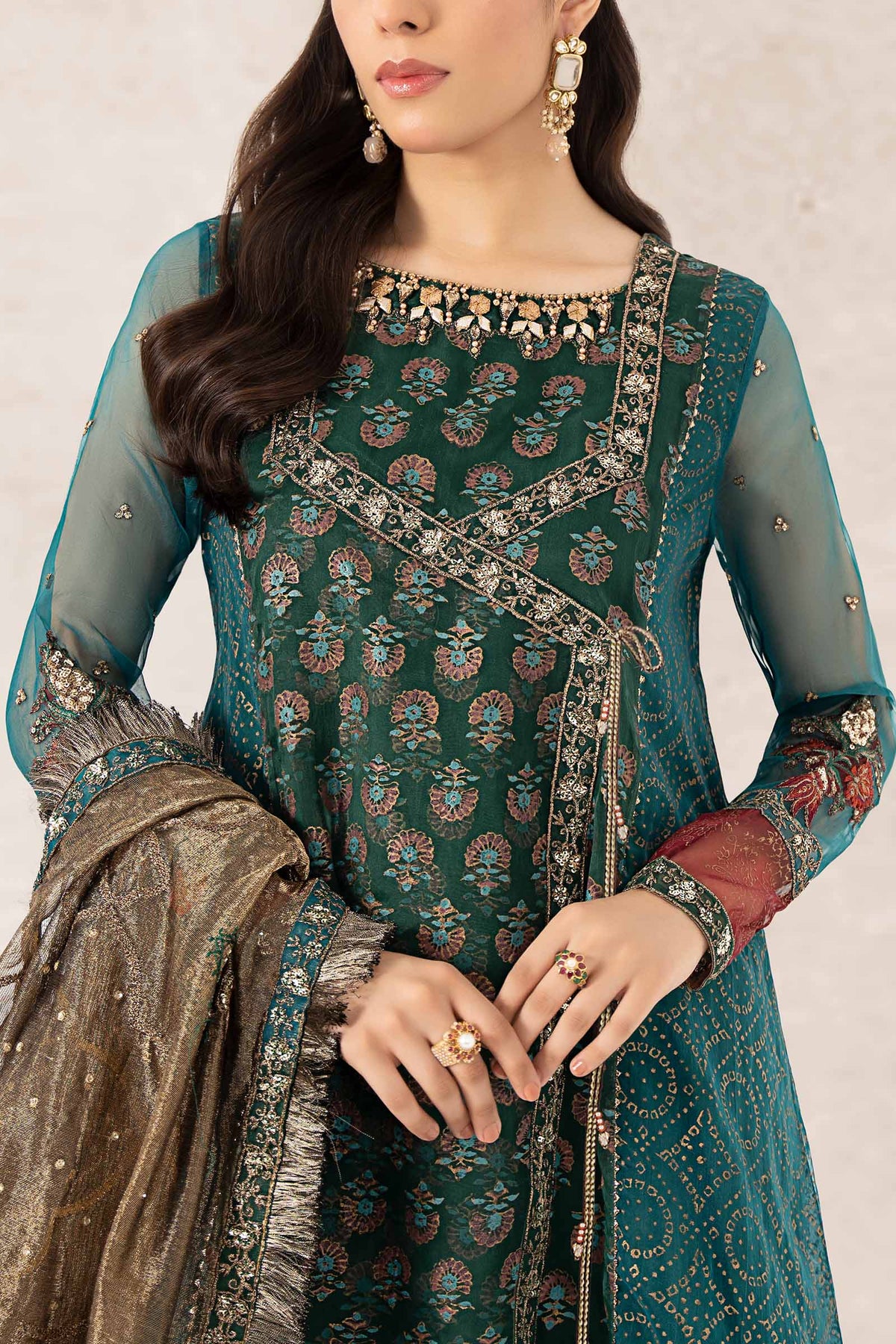 Maira B | Ready to Wear | SF-PF24-06 by Maria Faisal - Registered Vendor of : Maria B - type : Wedding Dress - 100% original wedding dresses