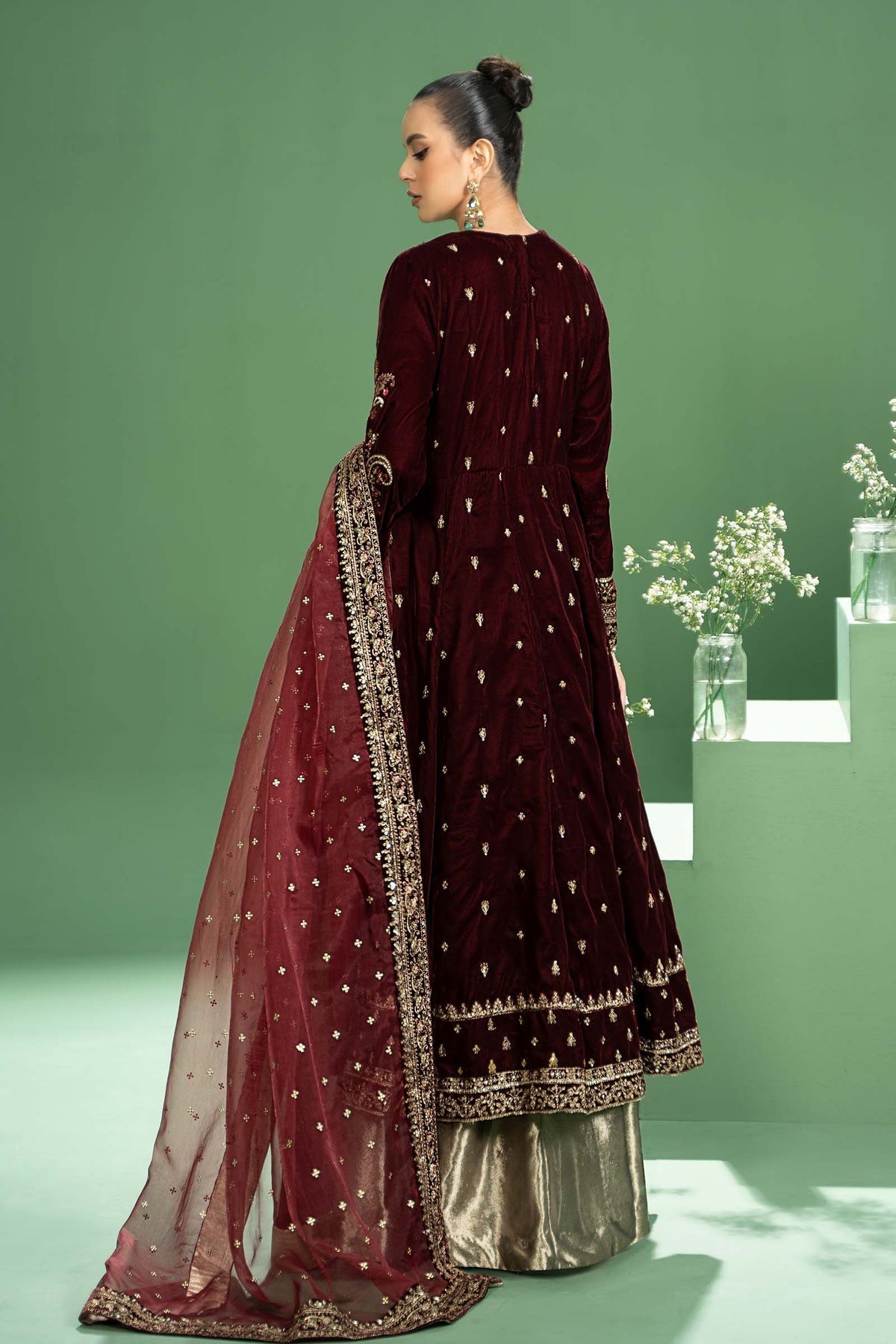 Maria b | Formal Wears | SF-W24-02 - Wedding Dress - Maria Faisal