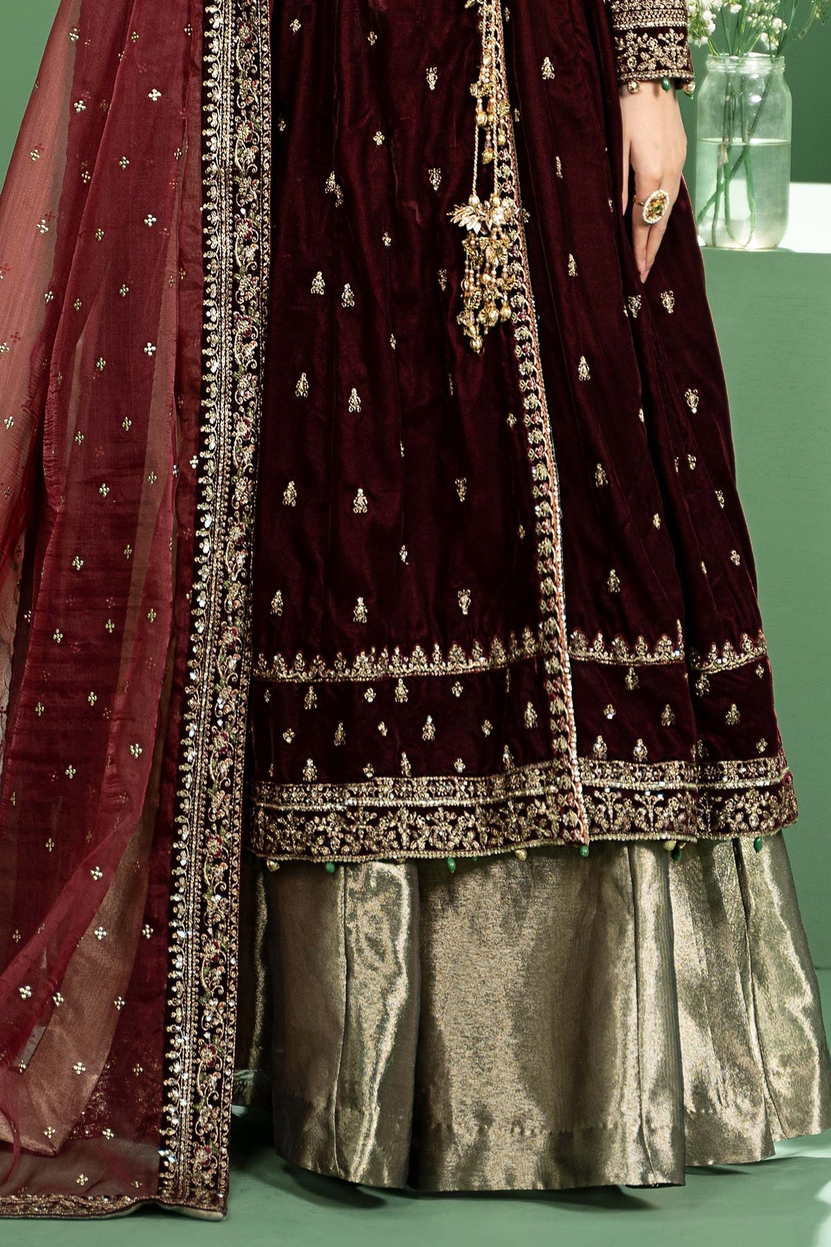 Maria b | Formal Wears | SF-W24-02 - Wedding Dress - Maria Faisal