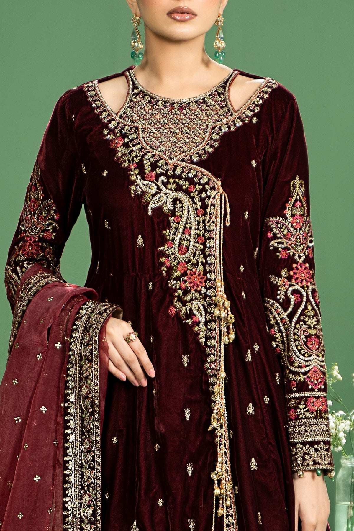 Maria b | Formal Wears | SF-W24-02 - Wedding Dress - Maria Faisal