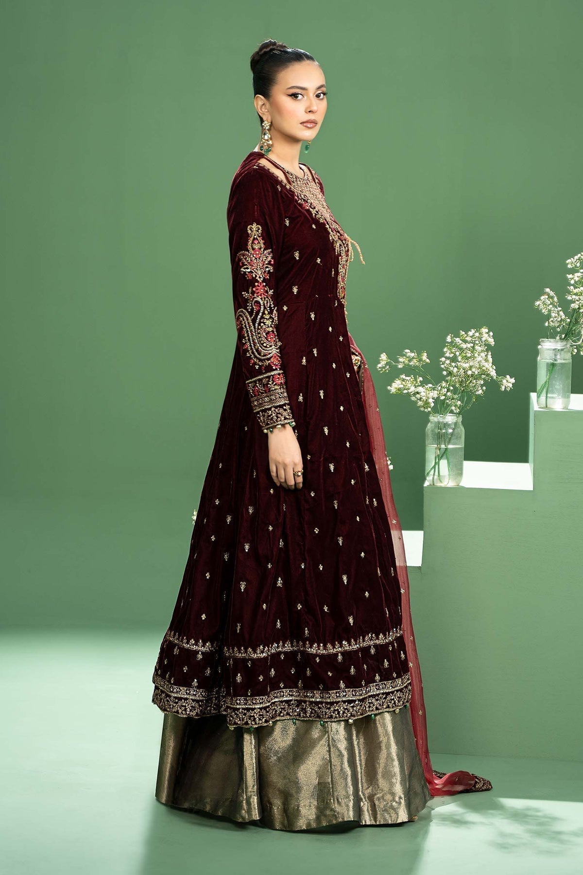 Maria b | Formal Wears | SF-W24-02 - Wedding Dress - Maria Faisal