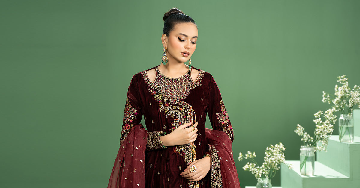 Maria b | Formal Wears | SF-W24-02 - Wedding Dress - Maria Faisal