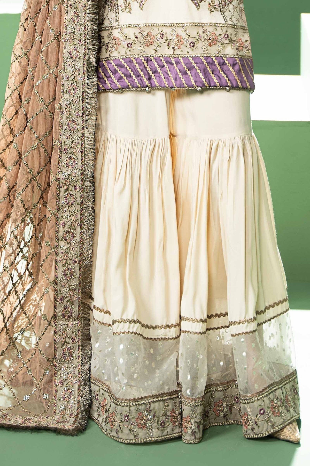 Maria B | Formal Wears | SF-W24-45 - Wedding Dress - Maria Faisal