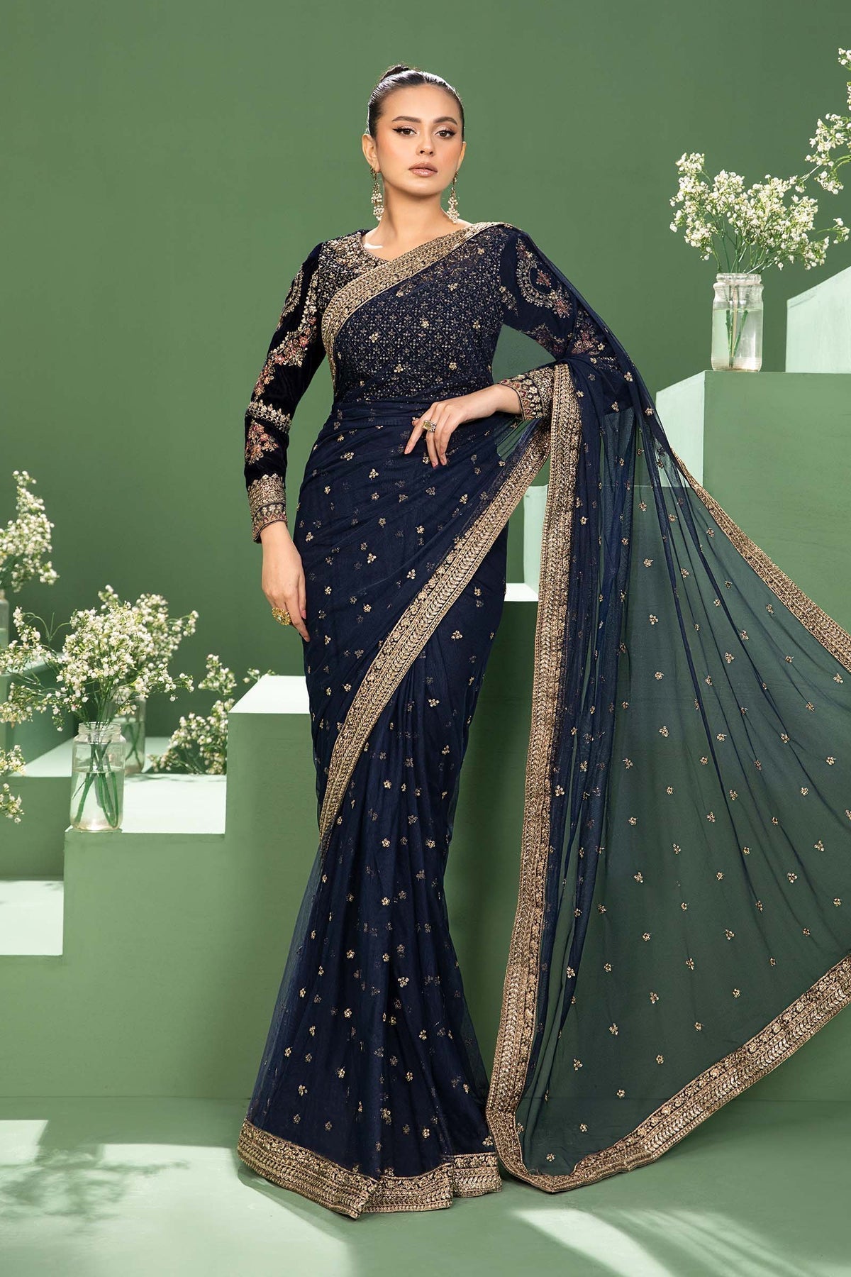 Maria B | Formal Wears | SF-W24-11 - Wedding Dress - Maria Faisal