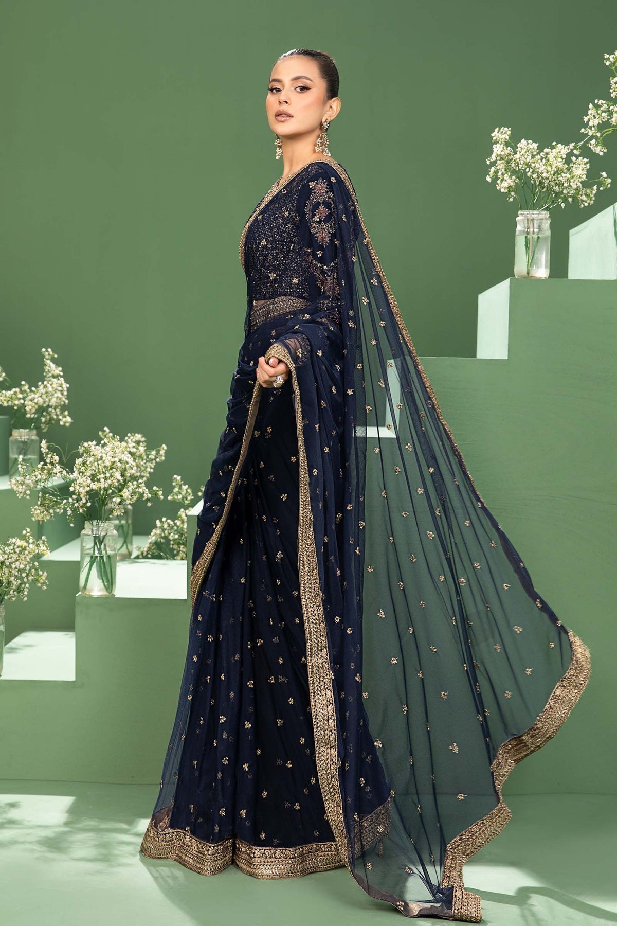 Maria B | Formal Wears | SF-W24-11 - Wedding Dress - Maria Faisal
