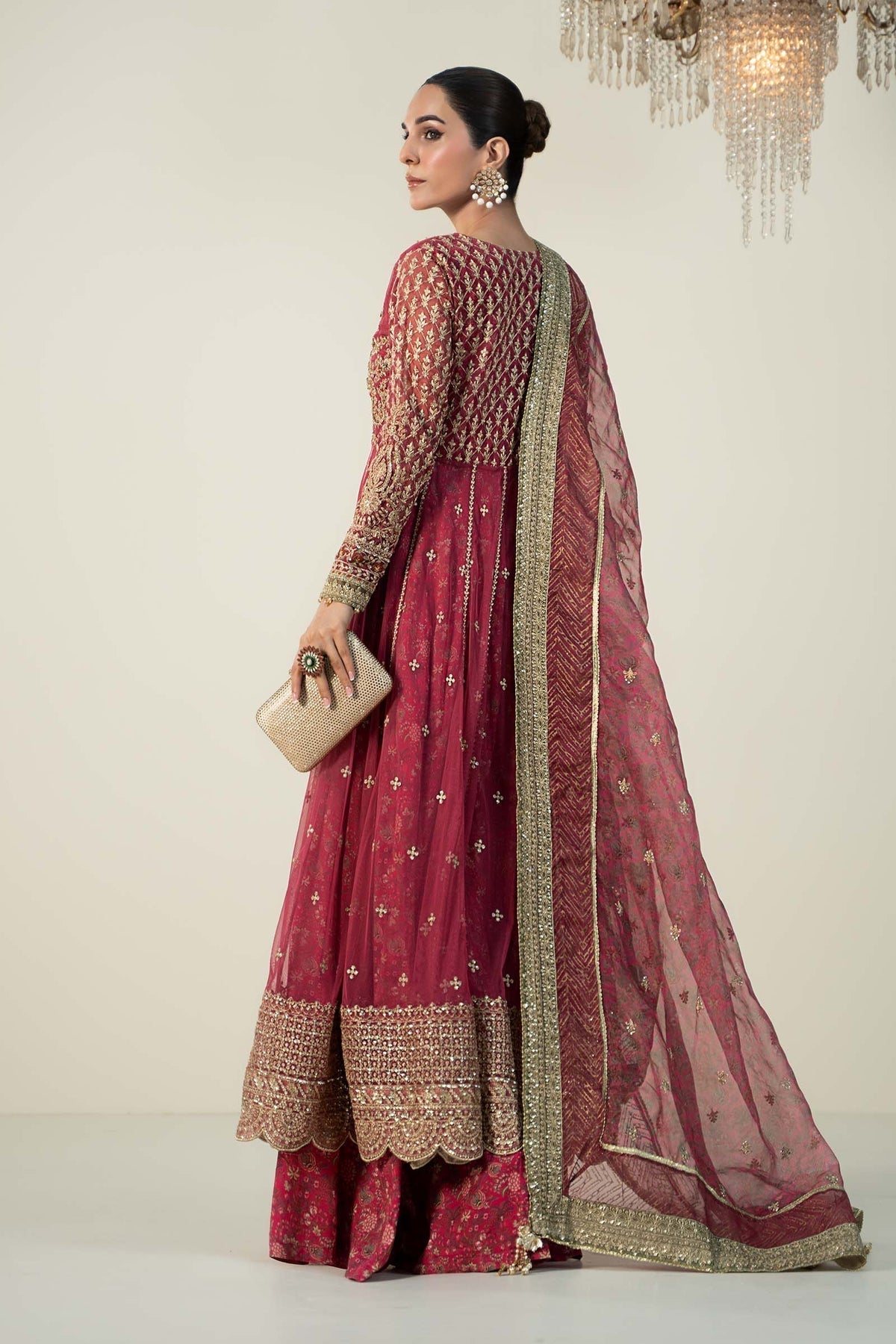 Maria B | Formal Wears | SF-W24-13 - Wedding Dress - Maria Faisal