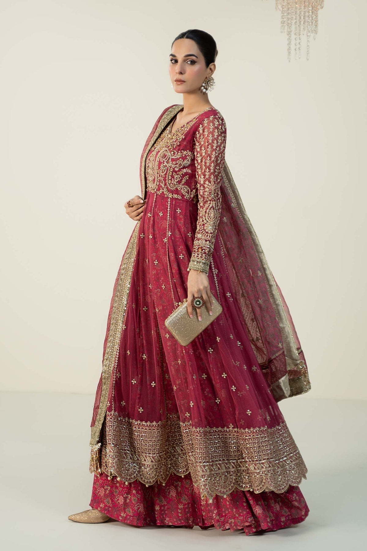 Maria B | Formal Wears | SF-W24-13 - Wedding Dress - Maria Faisal