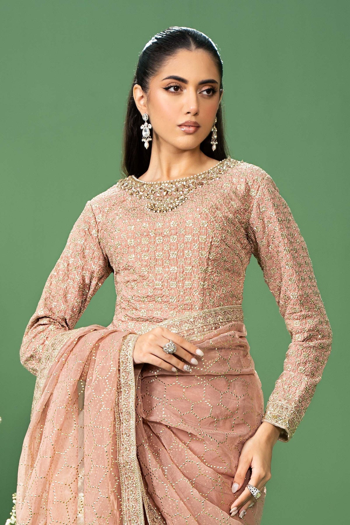 Maria b | Formal Wears | SF-W24-15 - Wedding Dress - Maria Faisal