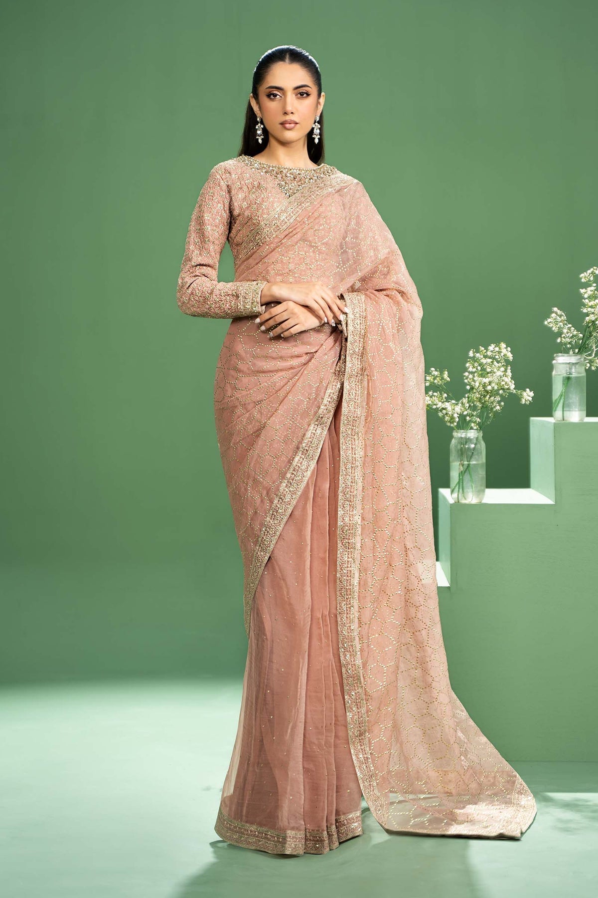 Maria b | Formal Wears | SF-W24-15 - Wedding Dress - Maria Faisal