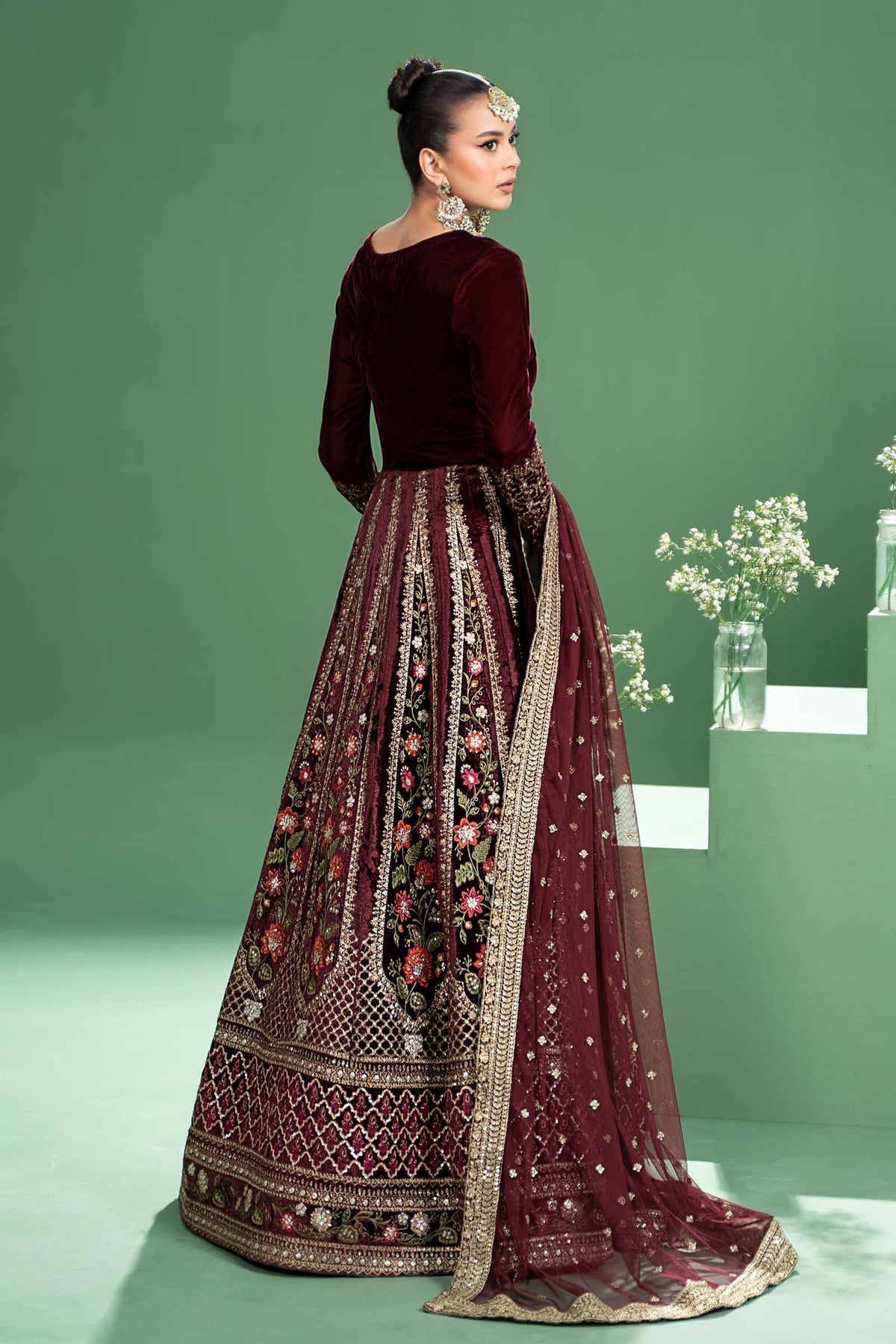 Maria b | Formal Wears | SF-W24-17 - Wedding Dress - Maria Faisal