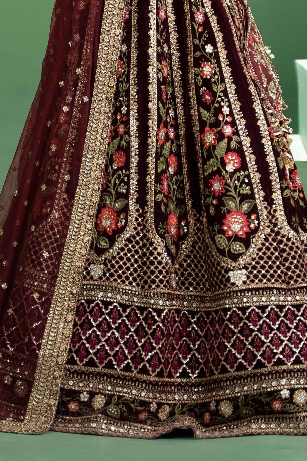Maria b | Formal Wears | SF-W24-17 - Wedding Dress - Maria Faisal
