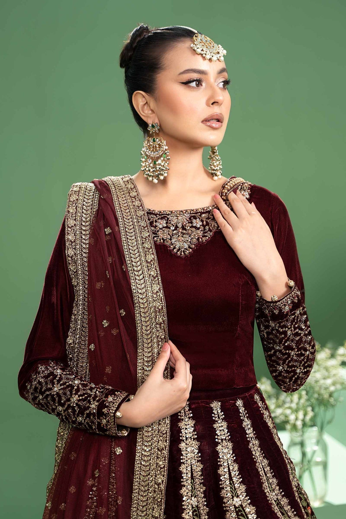 Maria b | Formal Wears | SF-W24-17 - Wedding Dress - Maria Faisal