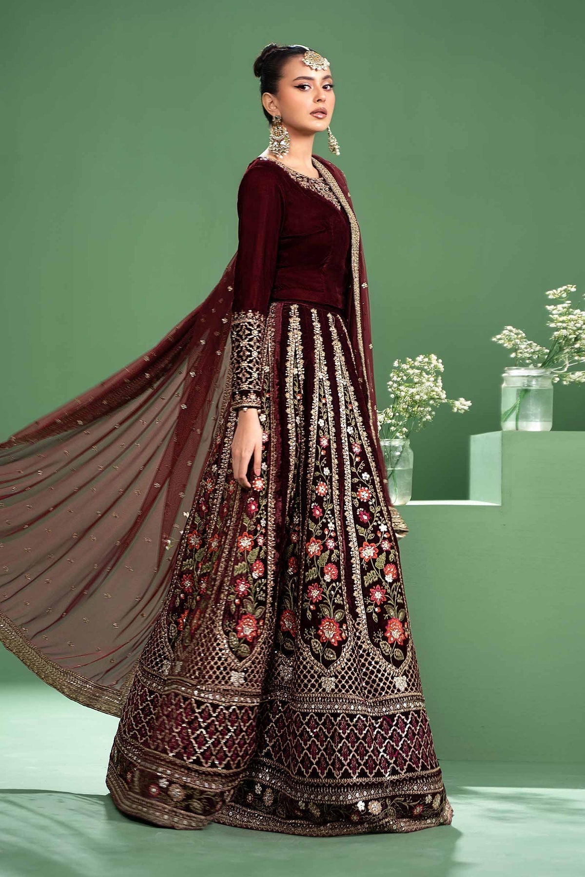 Maria b | Formal Wears | SF-W24-17 - Wedding Dress - Maria Faisal
