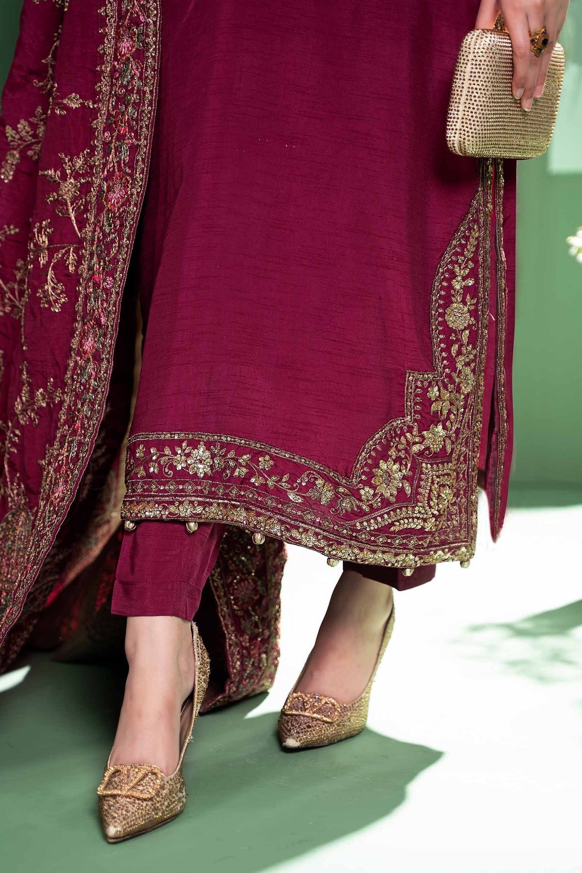Maria b | Formal Wears | SF-W24-20 - Wedding Dress - Maria Faisal