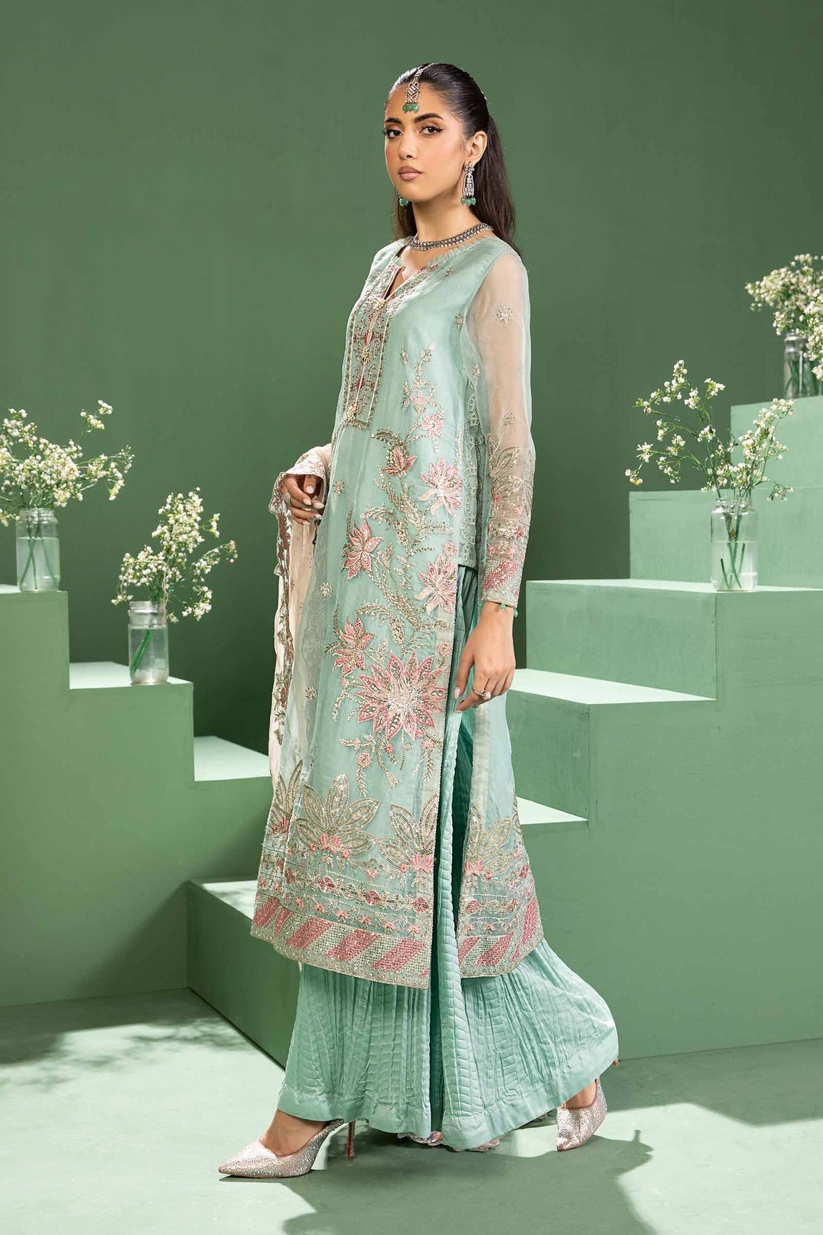 Maria b | Formal Wears | SF-W24-27 - Wedding Dress - Maria Faisal