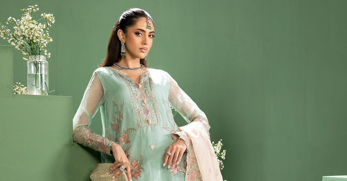 Maria b | Formal Wears | SF-W24-27 - Wedding Dress - Maria Faisal