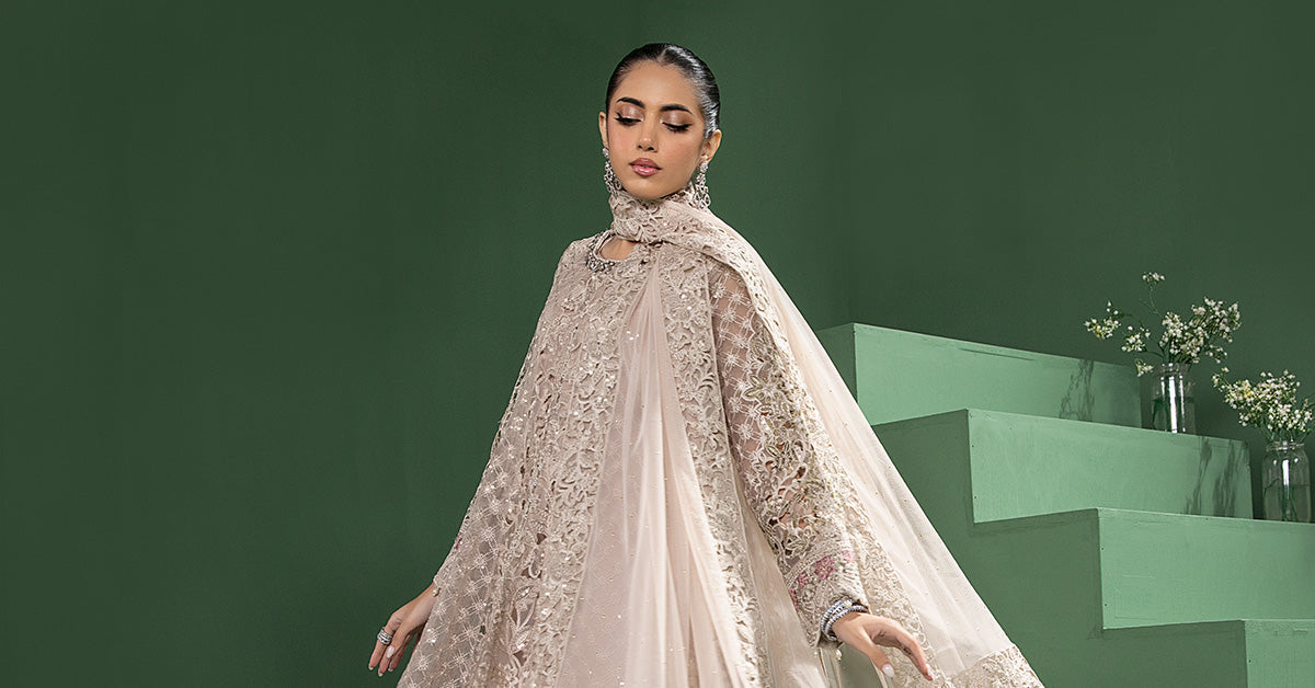 Maria b | Formal Wears | SF-W24-46 - Wedding Dress - Maria Faisal