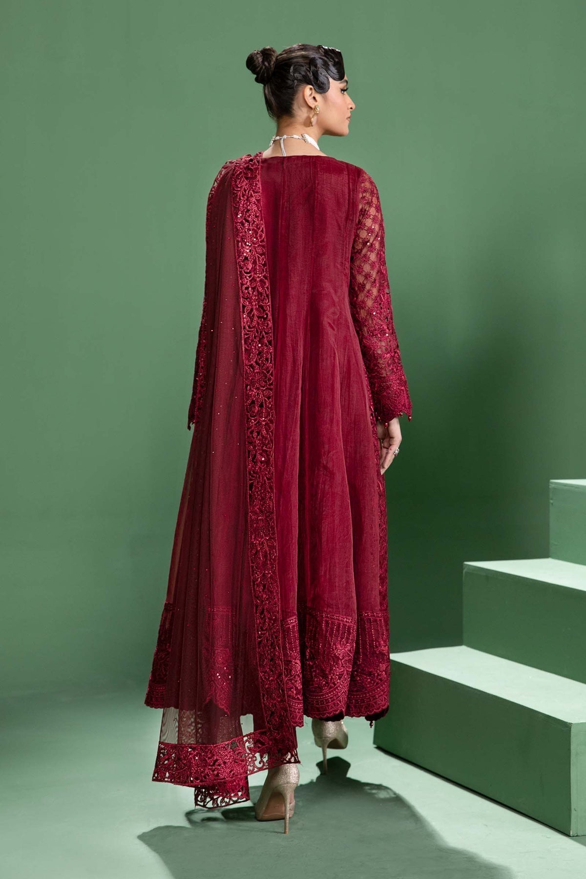Maria b | Formal Wears | SF-W24-46 - Wedding Dress - Maria Faisal