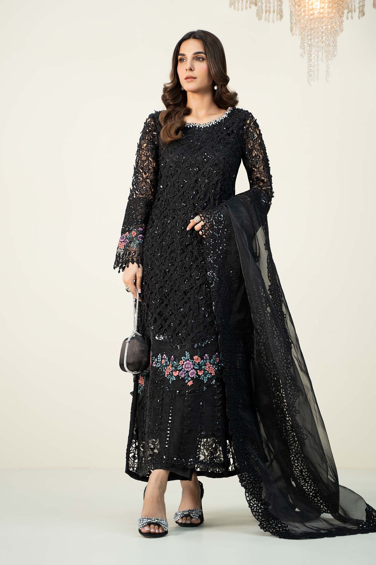 Maira B | Ready to Wear | SF-W24-69 by Maria Faisal - Registered Vendor of : Maria B - type : Wedding Dress - 100% original wedding dresses