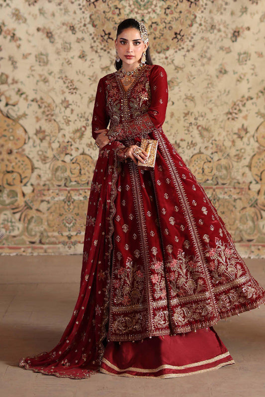 Maria B | Shehnai Luxury Formals | SF-W25-01 - Wedding Dress - available at Maria Faisal in UK and USA.