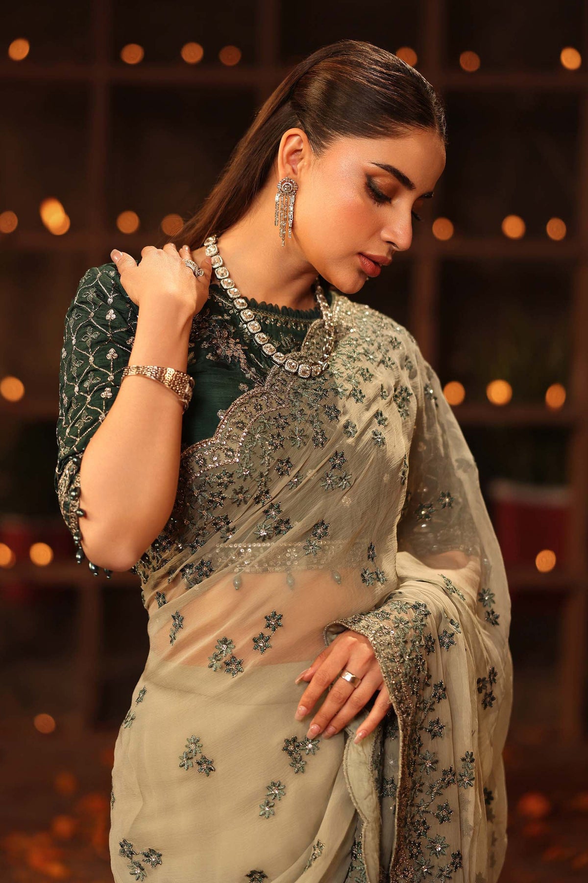 Maria B | Shehnai Luxury Formals | SF-W25-36 - Wedding Dress - available at Maria Faisal in UK and USA.