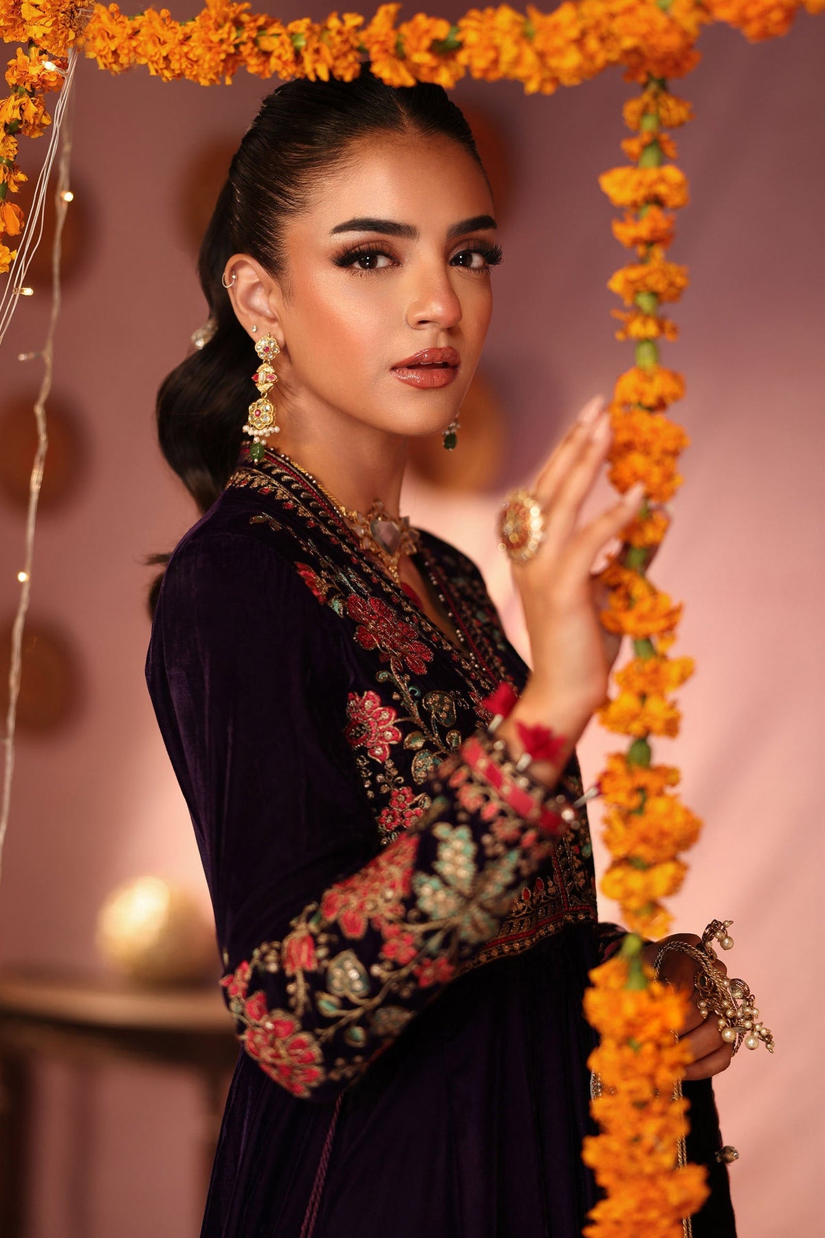 Maria B | Shehnai Luxury Formals | SF-W25-59 - Wedding Dress - available at Maria Faisal in UK and USA.
