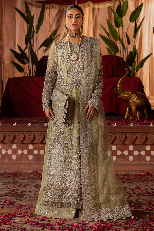 Motifz | Bridal Couture | 0016-MEERAZ EMBROIDERED ORGANZA STITCHED by Maria Faisal - Registered Vendor of : Motifz - type : Ladies Clothes - 100% original wedding dresses