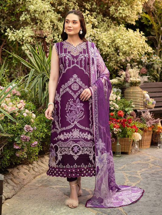 Parishay | Shangrila Luxury Lawn | SHR - 08 by Maria Faisal - Registered Vendor of : Parishay - type : Ladies Clothes - 100% original wedding dresses