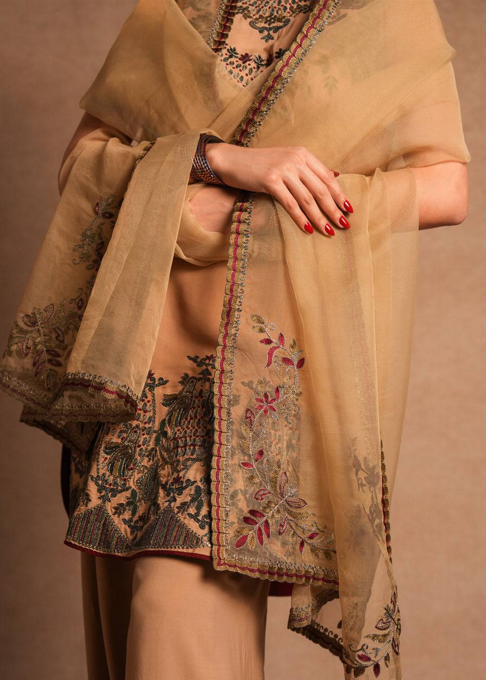 Laj | Festive Eid 25 | PRT-208 by Maria Faisal - Registered Vendor of : Laj - type : Ladies Clothes - 100% original wedding dresses