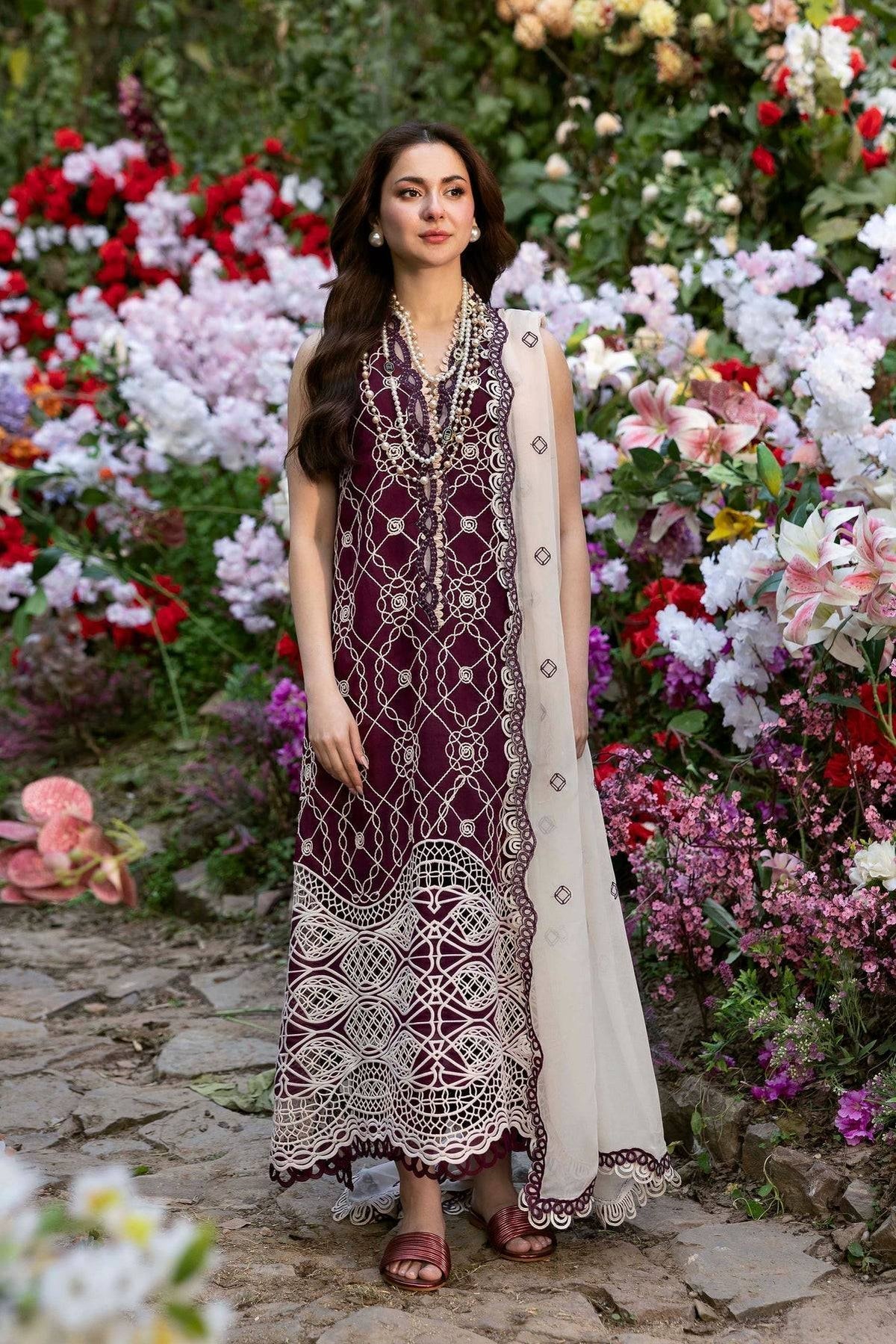 Sable Vogue | Luxury Formal 25 | SL-02-25-V1 by Maria Faisal - Registered Vendor of : Sable Vogue - type : Ladies Clothes - 100% original wedding dresses