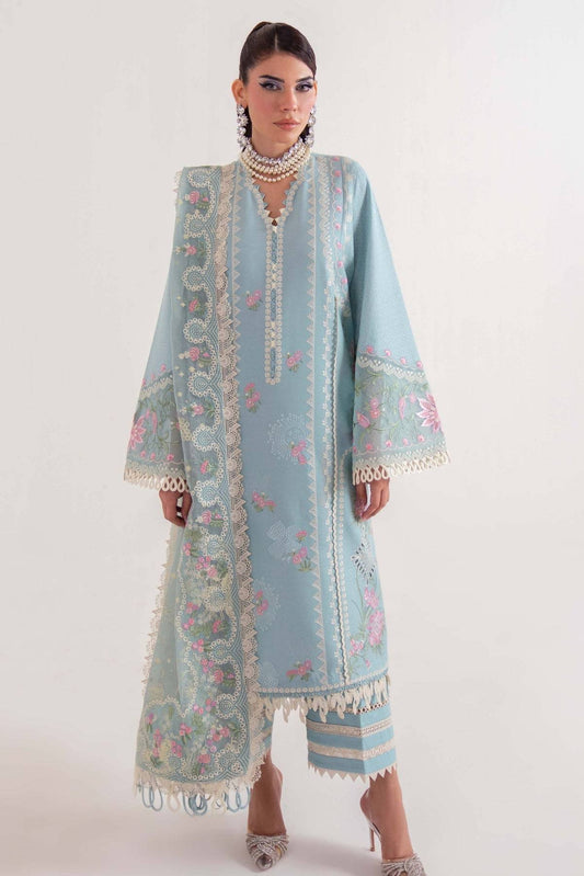 Sable Vogue | Luxury Lawn 25 | SL-06-25-V2 by Maria Faisal - Registered Vendor of : Sable Vogue - type : Ladies Clothes - 100% original wedding dresses