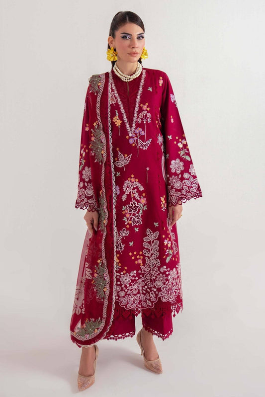 Sable Vogue | Luxury Lawn 25 | SL-08-25-V2 by Maria Faisal - Registered Vendor of : Sable Vogue - type : Ladies Clothes - 100% original wedding dresses