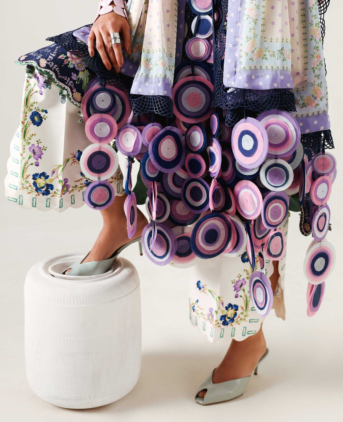 Republic Womenswear | Neoma Summer Prints 26 | Kaia - Luxury Dress - available at Maria Faisal in UK and USA.