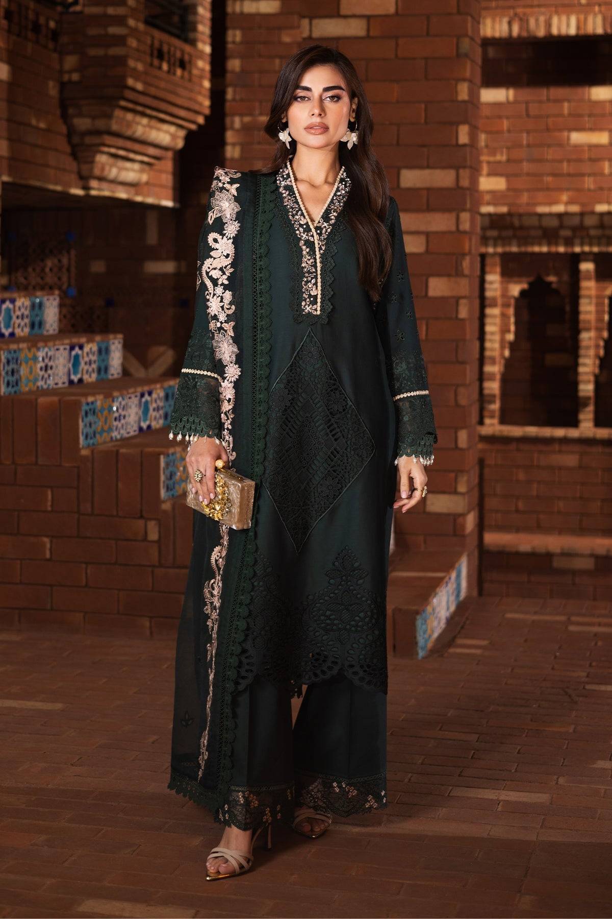Imrozia Premium | Naya Luxury Eid Edit | SP-50 ZEHAR by Maria Faisal - Registered Vendor of : Imrozia Premium - type : Ladies Clothes - 100% original wedding dresses