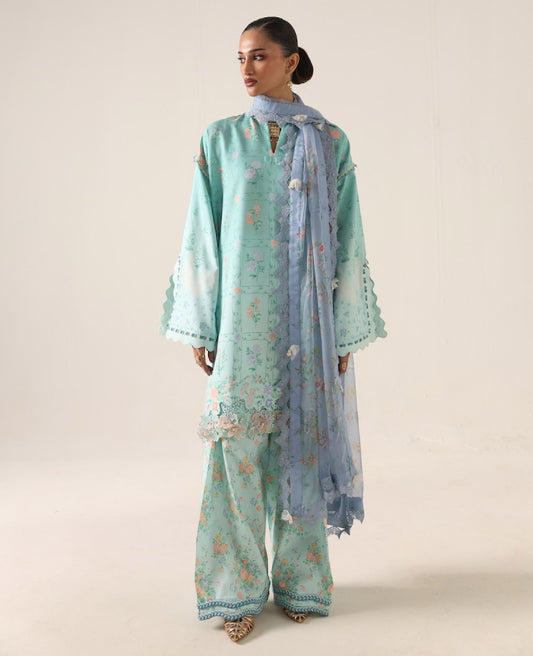 Republic Womenswear | Neoma Summer Prints 26 | Lea - Luxury Dress - available at Maria Faisal in UK and USA.