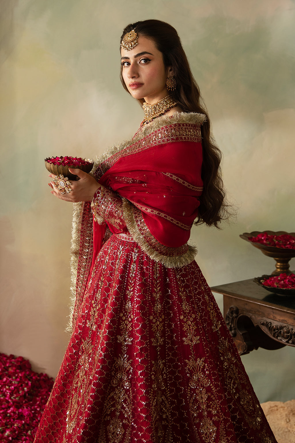 Saad Shaikh | Elana Wedding Formals |  Cerise - Ladies Clothes - Maria Faisal