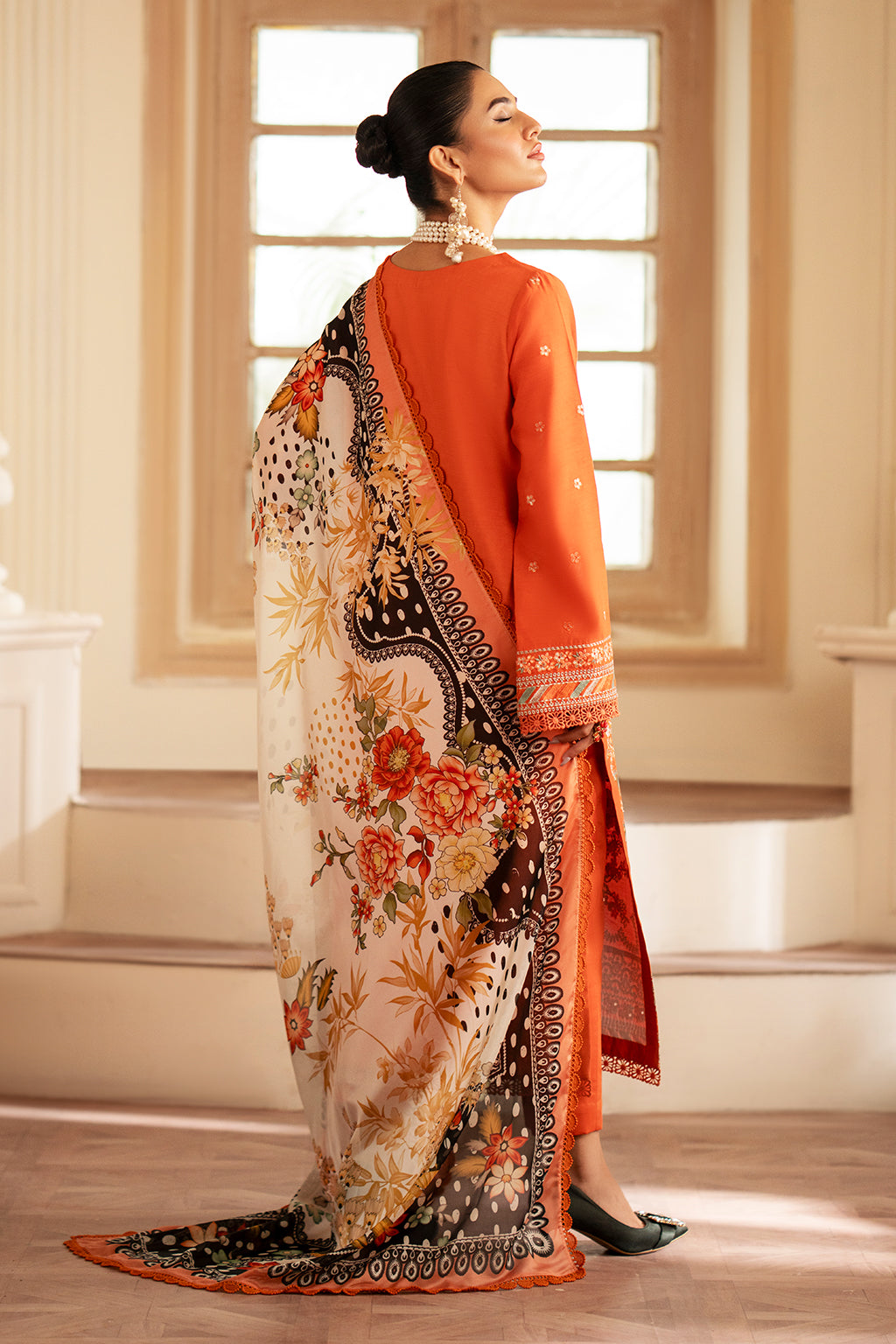 Saad Shaikh | Lumiere Winter |  D-02 Zenith - Designer Dress with Intricate embroidery and embellishments. Shop elegent wedding dress at Maria Faisal.