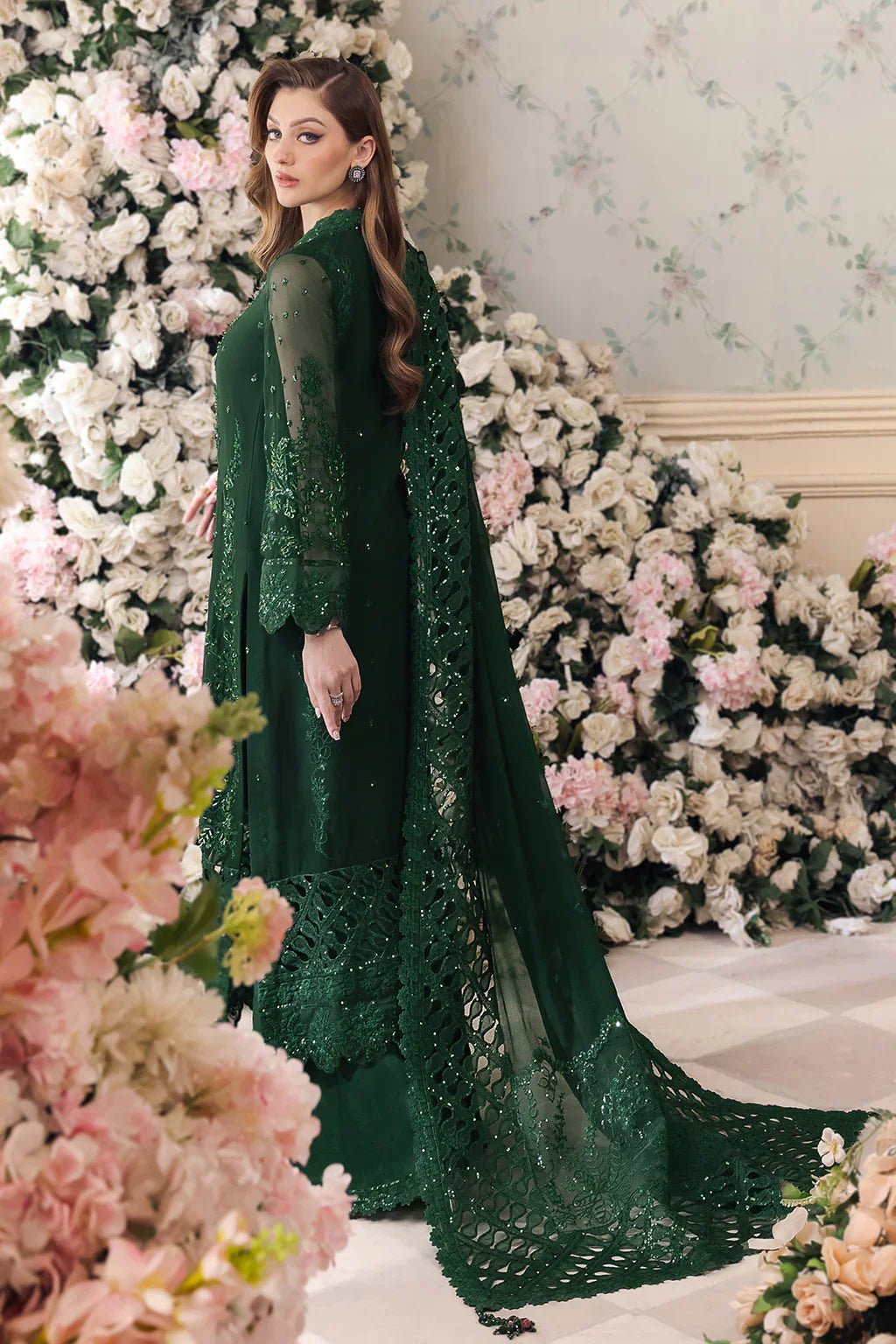 Saad Shaikh | Panache Luxury Chiffon 24 | Sabeen - Wedding Dress - Maria Faisal