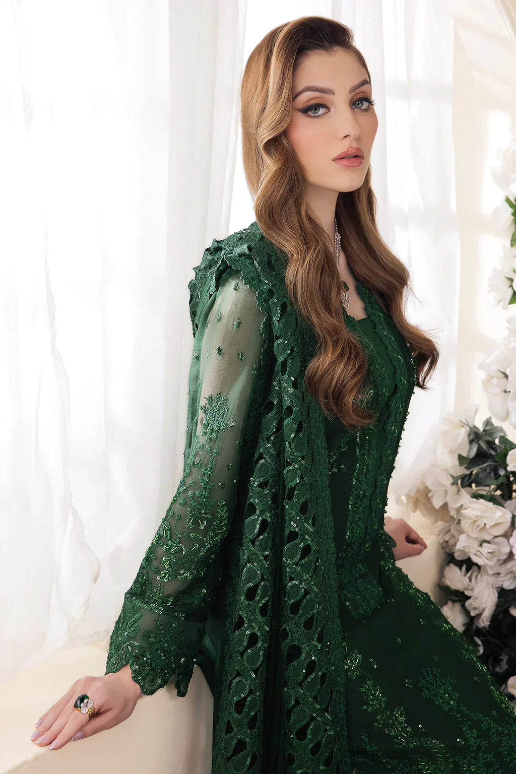 Saad Shaikh | Panache Luxury Chiffon 24 | Sabeen - Wedding Dress - Maria Faisal