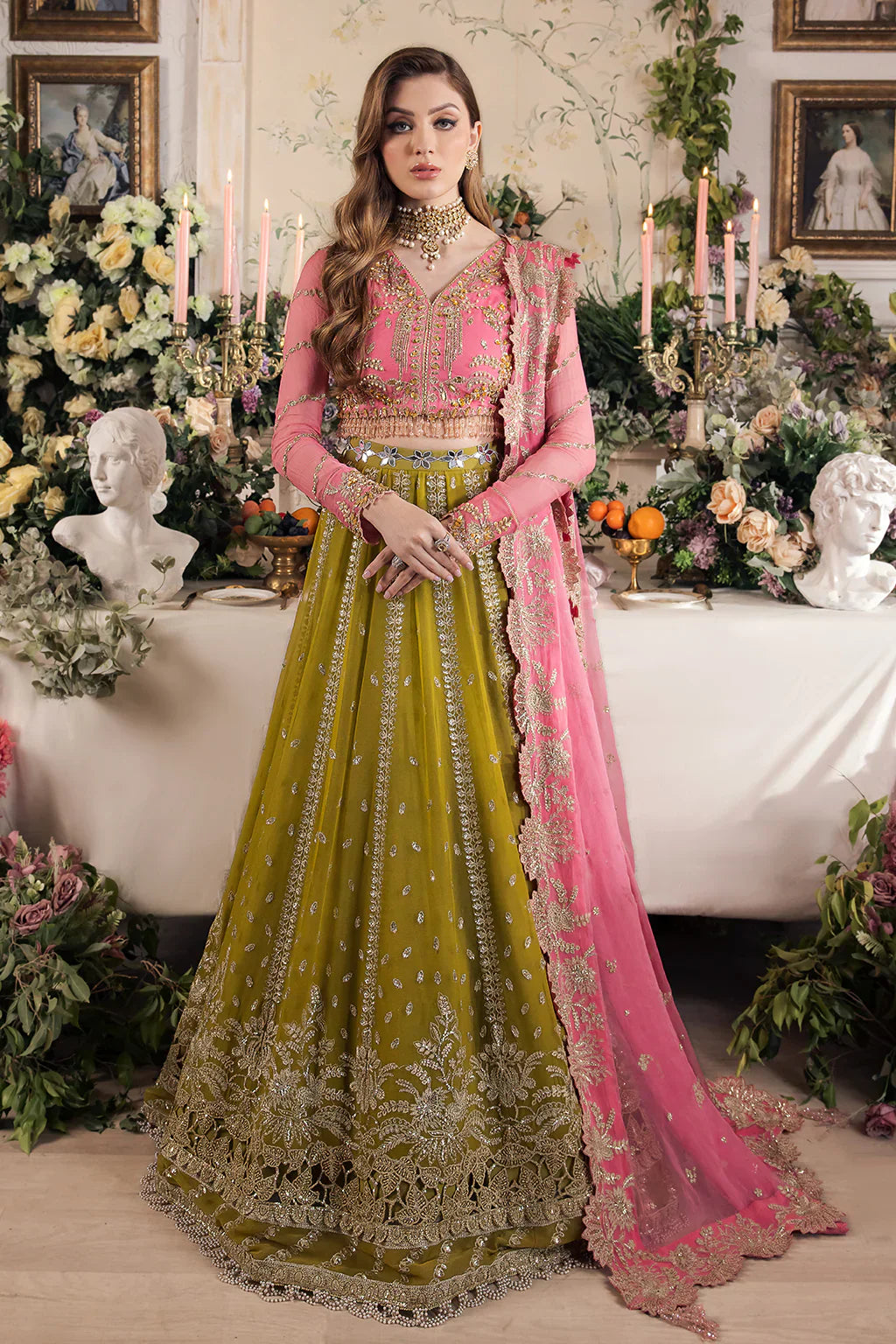 Saad Shaikh | Panache Luxury Chiffon 24 | Taskheer - Wedding Dress - Maria Faisal