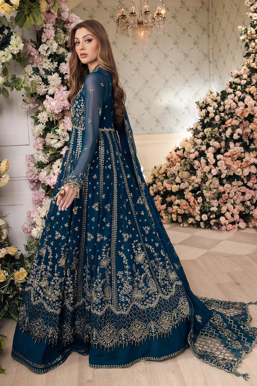 Saad Shaikh | Panache Luxury Chiffon 24 | Yumna - Wedding Dress - Maria Faisal
