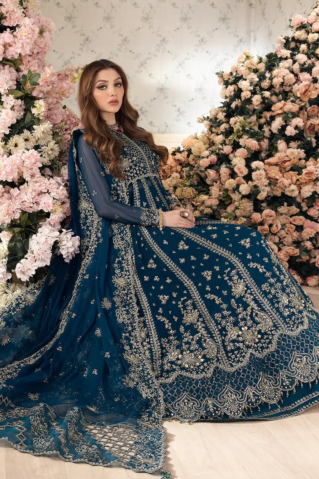 Saad Shaikh | Panache Luxury Chiffon 24 | Yumna - Wedding Dress - Maria Faisal