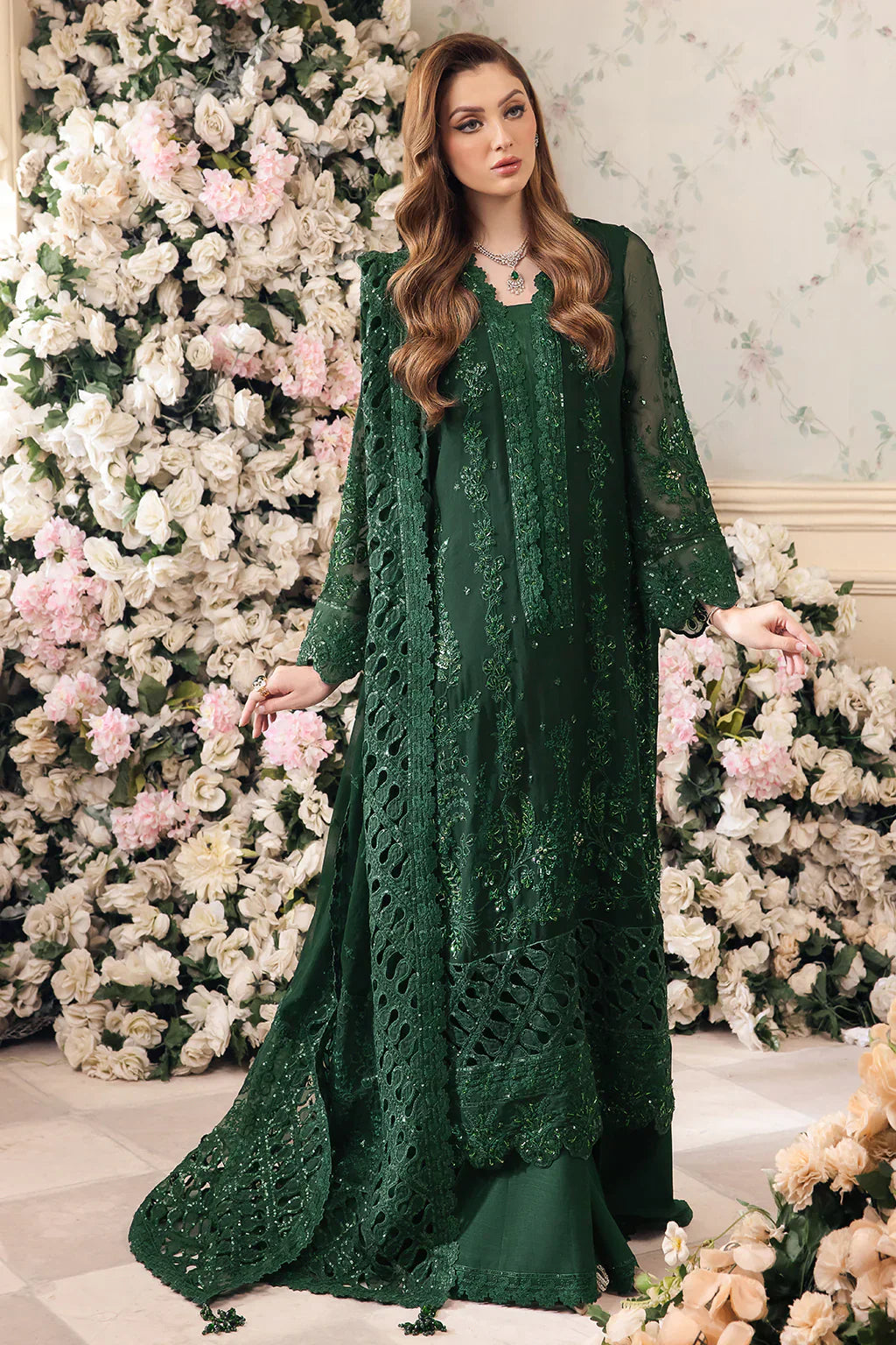 Saad Shaikh | Panache Luxury Chiffon 24 | Sabeen - Wedding Dress - Maria Faisal