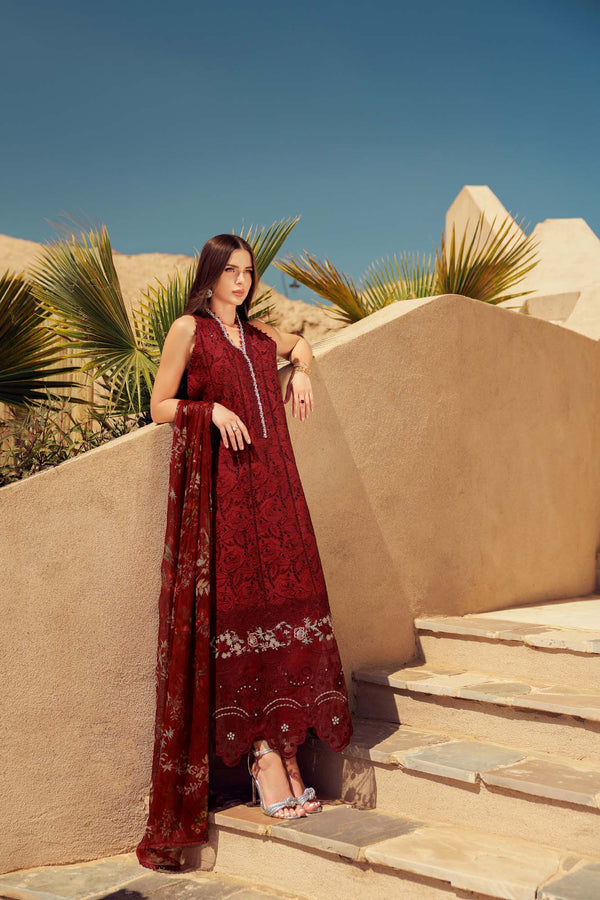 Noor by Saadia Asad | Eid Laserkari Lawn 24 | D1 - Maria Faisal
