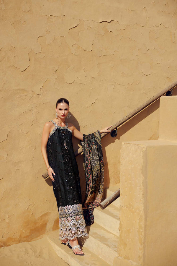 Noor by Saadia Asad | Eid Laserkari Lawn 24 | D6 - Maria Faisal