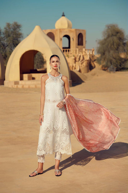 Noor by Saadia Asad | Eid Laserkari Lawn 24 | D7 - Maria Faisal