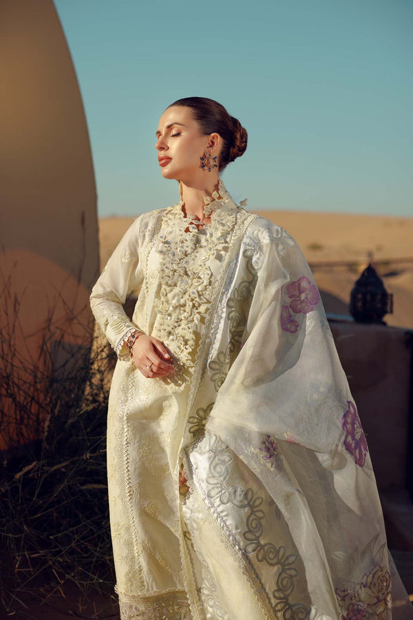 Noor by Saadia Asad | Eid Laserkari Lawn 24 | D2 - Maria Faisal