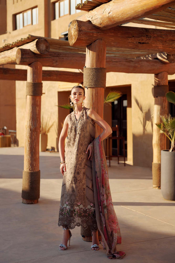Noor by Saadia Asad | Eid Laserkari Lawn 24 | D8 - Maria Faisal